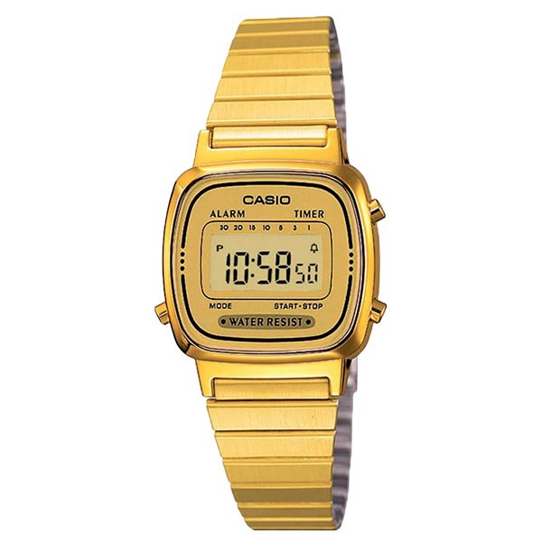 HOT Đồng hồ nữ Casio LA670WGA-9DF Chính hãng - Chống nước 50 mét