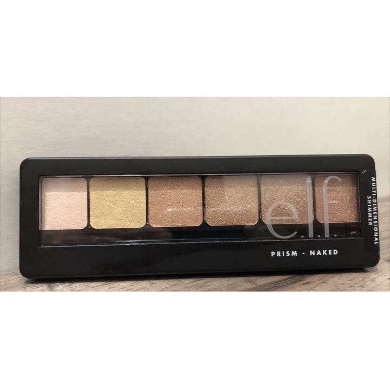 Bảng phấn mắt Elf Prism w / Mirror # 83275 NAKED -Mỹ