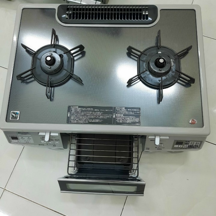BẾP GA NỘI ĐỊA NHẬT-MẶT KÍNH DỄ VỆ SINH