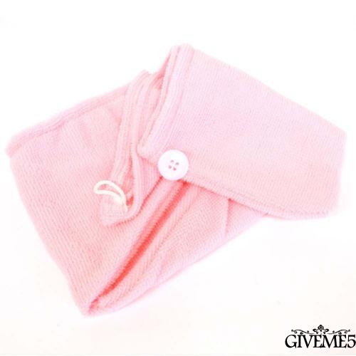 MICROFIBER Nón Trùm Đầu Giúp Làm Khô Tóc Bằng Vải Vi Sợi Chất Lượng Cao