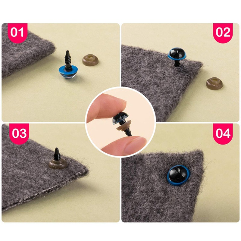 Set 752 Mắt Nhựa Phụ Kiện Cho Búp Bê