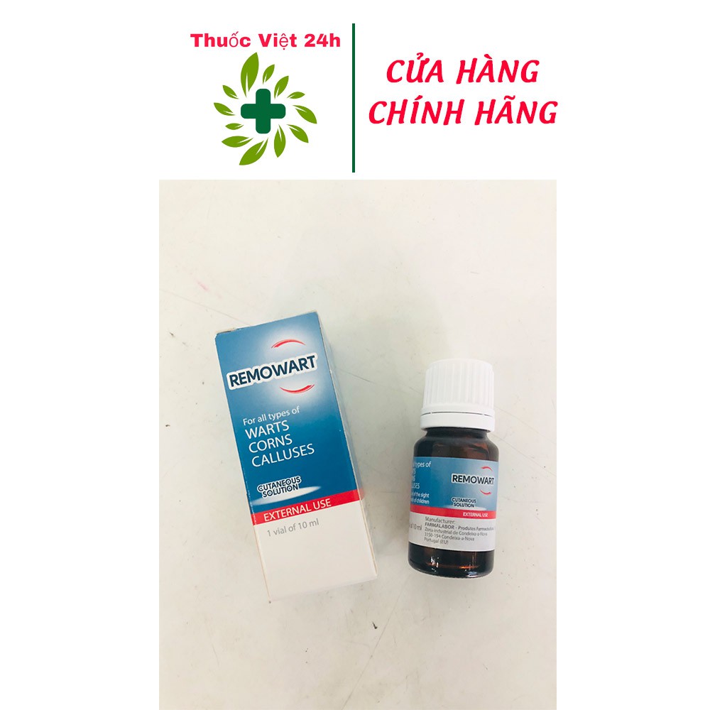 Dung Dịch Remowart - Hỗ Trợ Điều Trị Tất Cả Các Loại Mụn Cóc