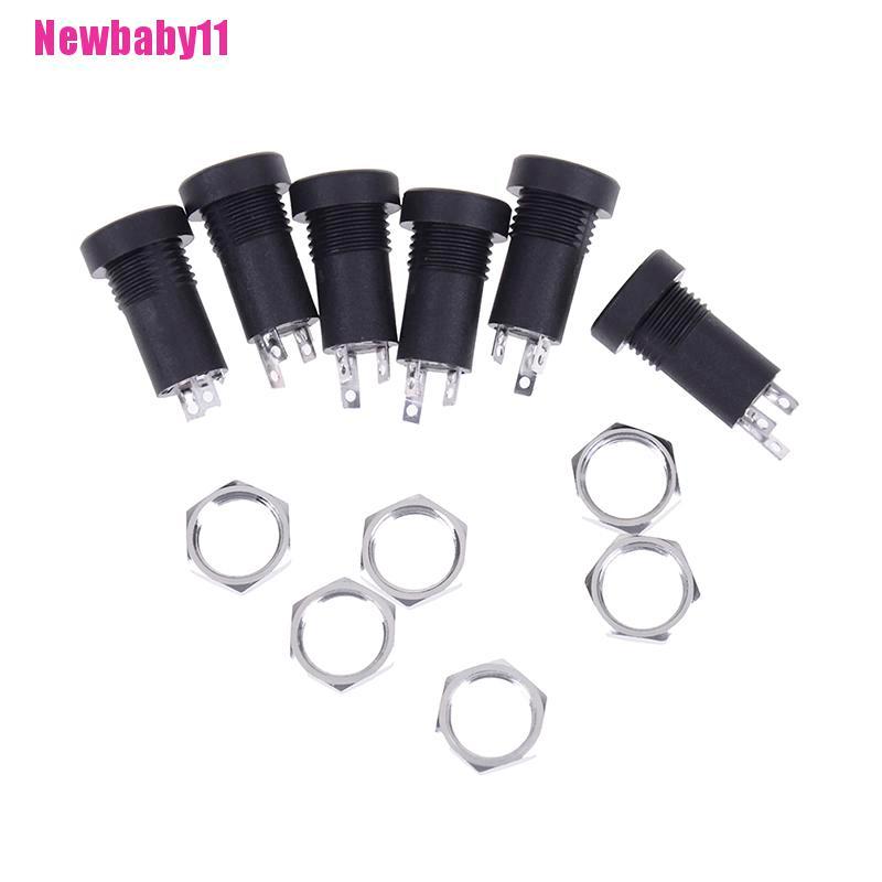 Bộ 2 Đầu Cắm Âm Thanh 3.5MM 3 Cực Màu Đen Chất Lượng Cao