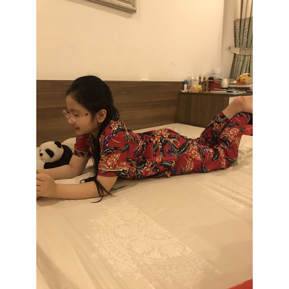 pijama hè trẻ em cộc dài  loại 1