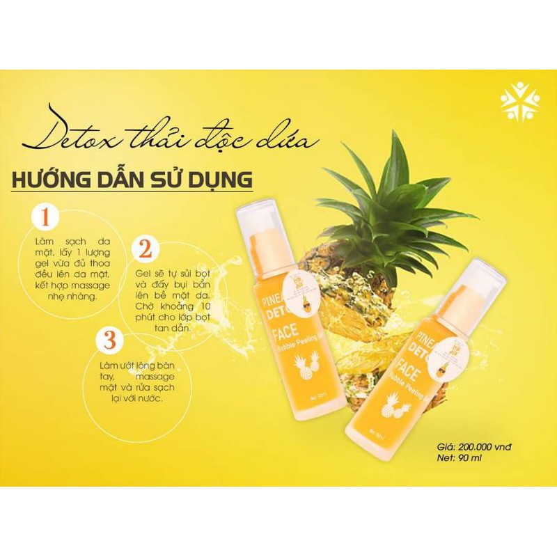 Detox Thải Độc Dứa Trắng Da Queenie Skin - 90 ML - Hàng Chính Hãng