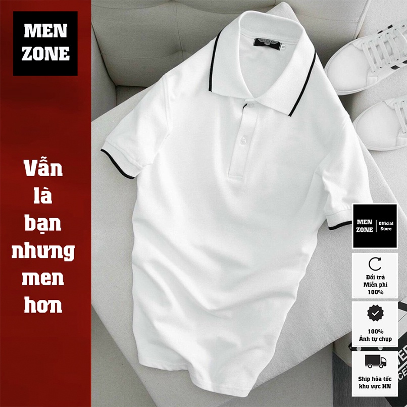 Áo Thun Nam CAO CẤP , Áo Polo NAM Cổ Bẻ Dáng Ôm Body