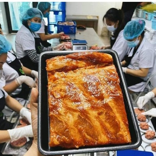 (CỰC RẺ) sườn nướng BBQ khay 500gr