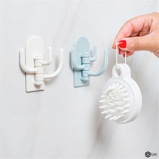 180° Rotating Hook Bathroom Wall Hanger Key Hook Towel Rack Kitchen Organizer Accessories
