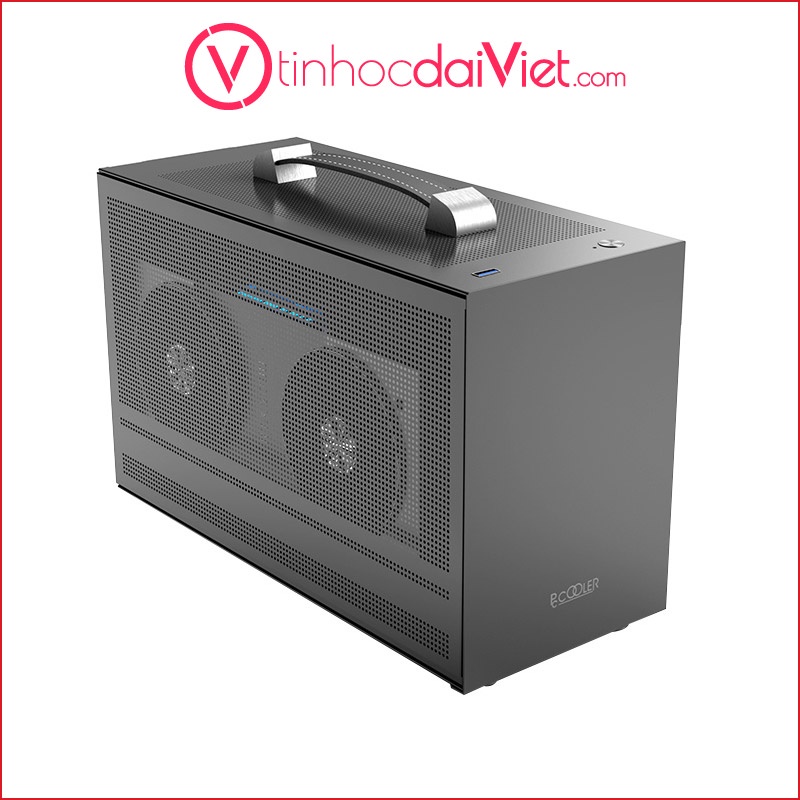 Case Máy Tính PC Cooler i100G Pro Mesh Mini Chassis (Mini ITX/Black) - Chính Hãng | BigBuy360 - bigbuy360.vn