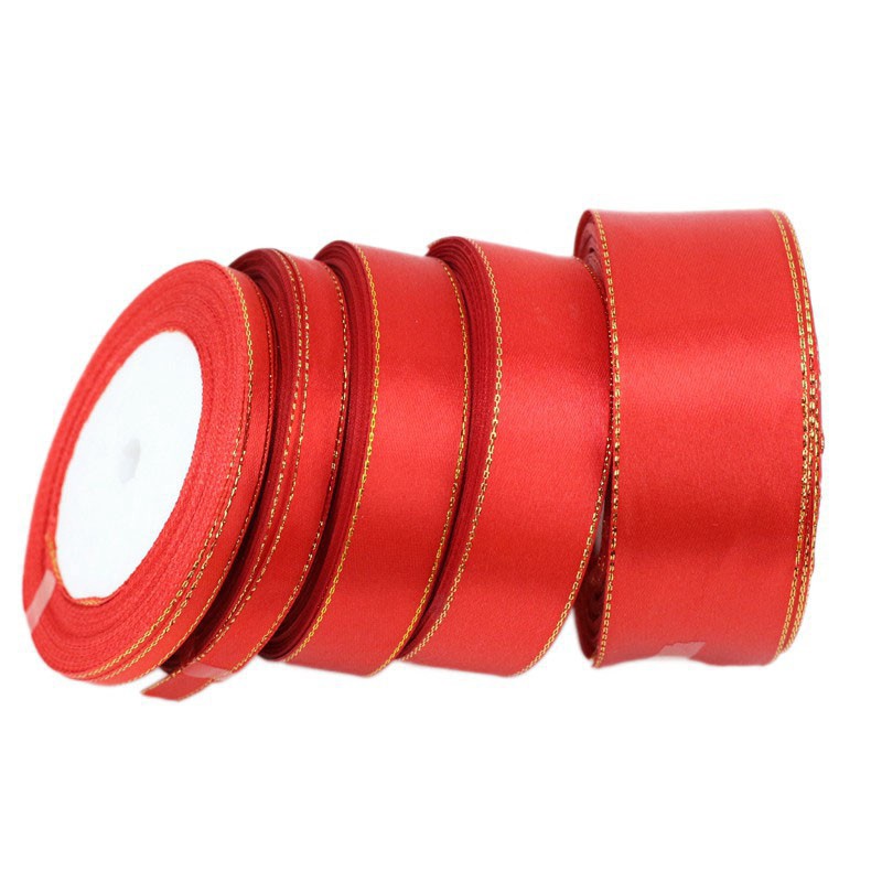 Cuộn dây ruy băng 25 yard (6 / 10 / 20 / 25 / 40mm) dùng đóng gói quà tặng đa năng