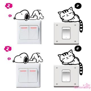 Decal Dán Tường Hình Chó Mèo
