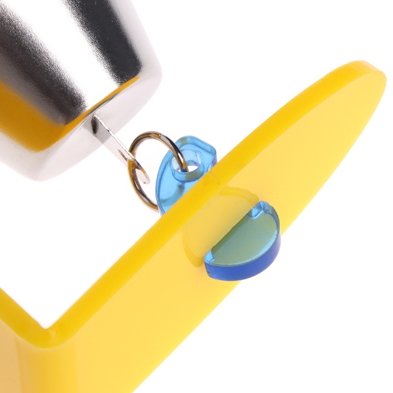 Aoto Đồ Chơi Dây Chuông Kim Loại Nhiều Màu Sắc Cho Budgies F Inches