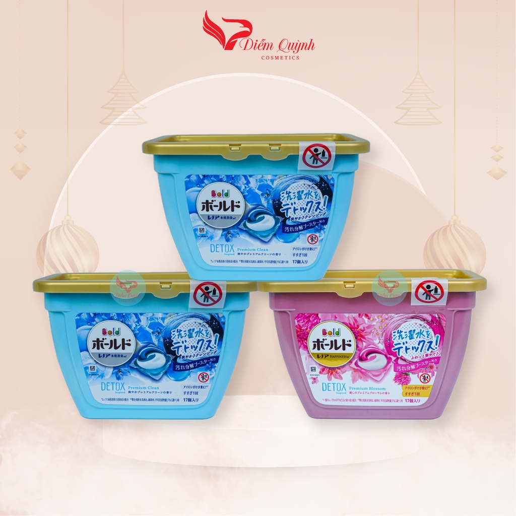 Viên giặt xả Gel Ball Bold Nhật Bản