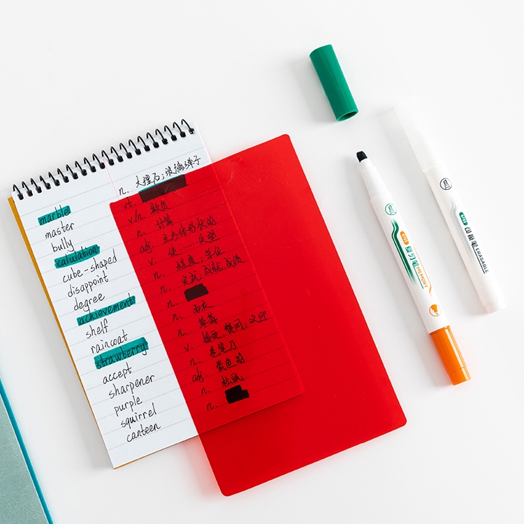 Deli Erasable Invisible Marker Pen Highther Set School Student Supplies Stationery