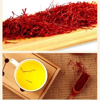 Tặng bình pha thuỷ tinh 98k và trà hoa hồng khi mua Trà nhuỵ hoa nghệ tây - safron lọ 5 gram