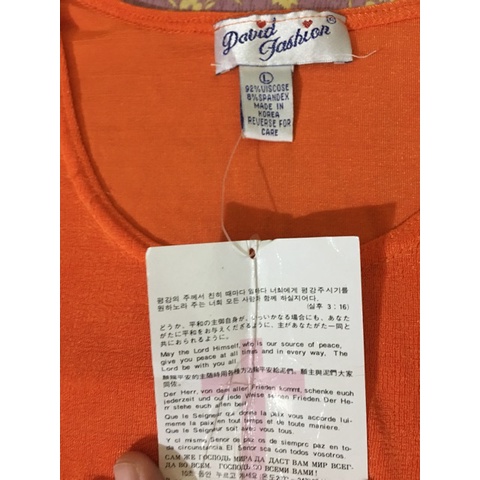 ┇◘Pass áo bodysuit newtag Hàn quốc màu cam 150k | BigBuy360 - bigbuy360.vn