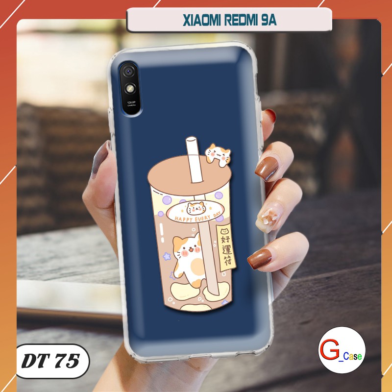 Ốp lưng dẻo trong in hình cho Xiaomi Redmi 9A
