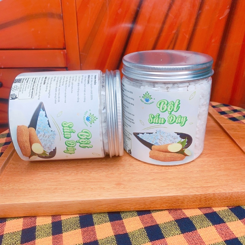Bột sắn dây nguyên chất 100% 350GR - thanh nhiệt, giải cảm, giải khát, đẹp da, cứu tinh của chị em phụ nữ | Bột Natural