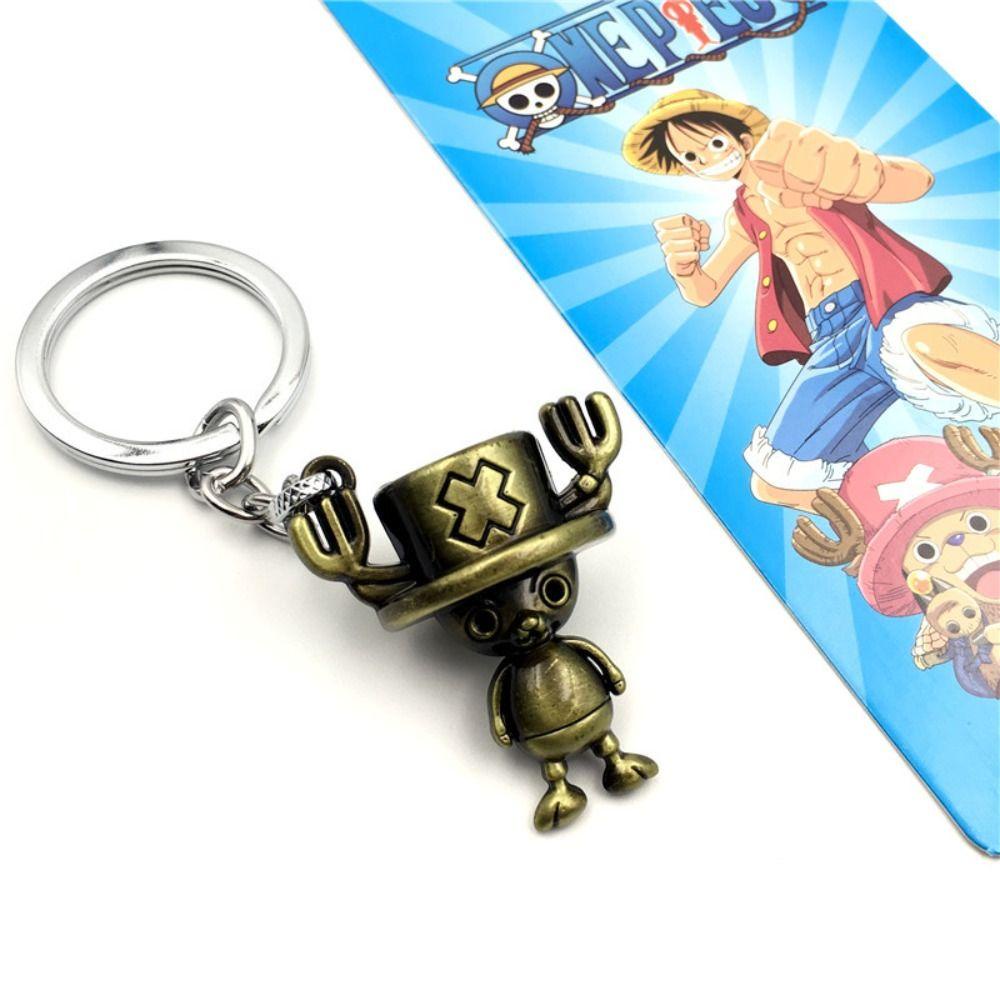 Móc Khóa Hình Logo Bánh Lái Xe Rơm / Nón Rơm Đơn Giản Thời Trang