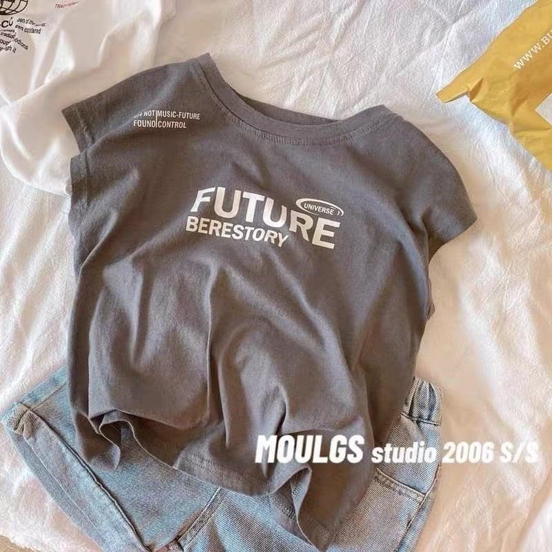 Áo Ba Lỗ Và Quần Bò Future Chất Vải Thoáng Mát Thấm Hút Cho Bé Trai Từ 6Kg Đến 28Kg Thời Trang Trẻ Em Ken Store