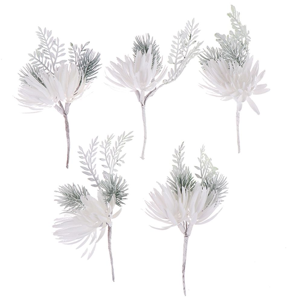 1 Nhánh Hoa Thông Nhân Tạo Trang Trí Giáng Sinh / Tiệc Cưới Diy