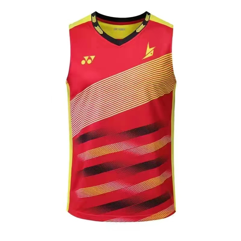 Bộ Đồng Phục Cầu Lông Yonex Lindan Ba Lỗ Thoáng Khí Nhanh Khô Phong Cách Thể Thao Cho Nam Và Nữ