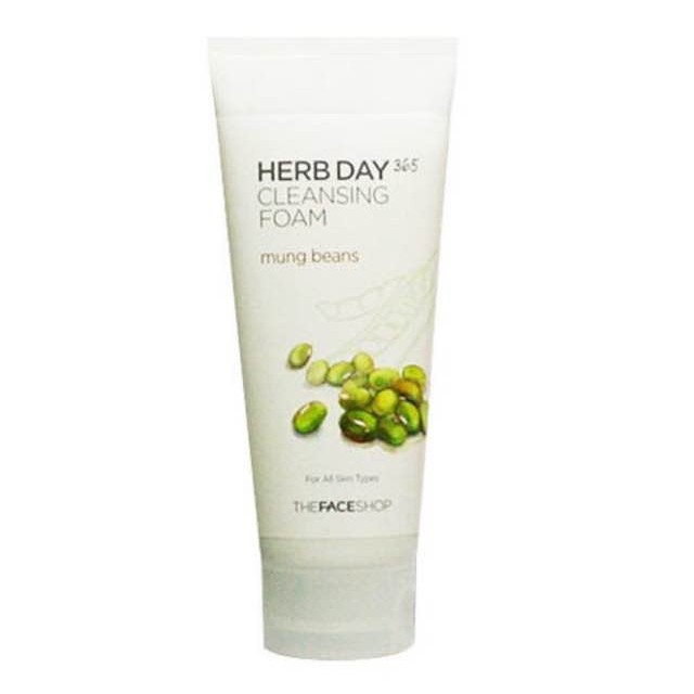 Sữa Rửa Mặt Cung Cấp Ẩm HERB DAY 365 CLEANSING FOAM