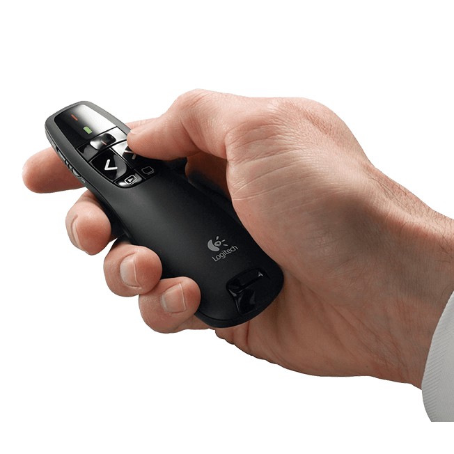 Bút Trình Chiếu R400 LASER PRESENTATION REMOTE-Chính Hãng Logitech