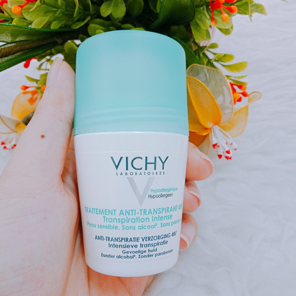 LĂN KHỬ MÙI VICHY TRAITEMENT ANTI TRANSPIRANT 48H 50ML CHÍNH HÃNG - 7425