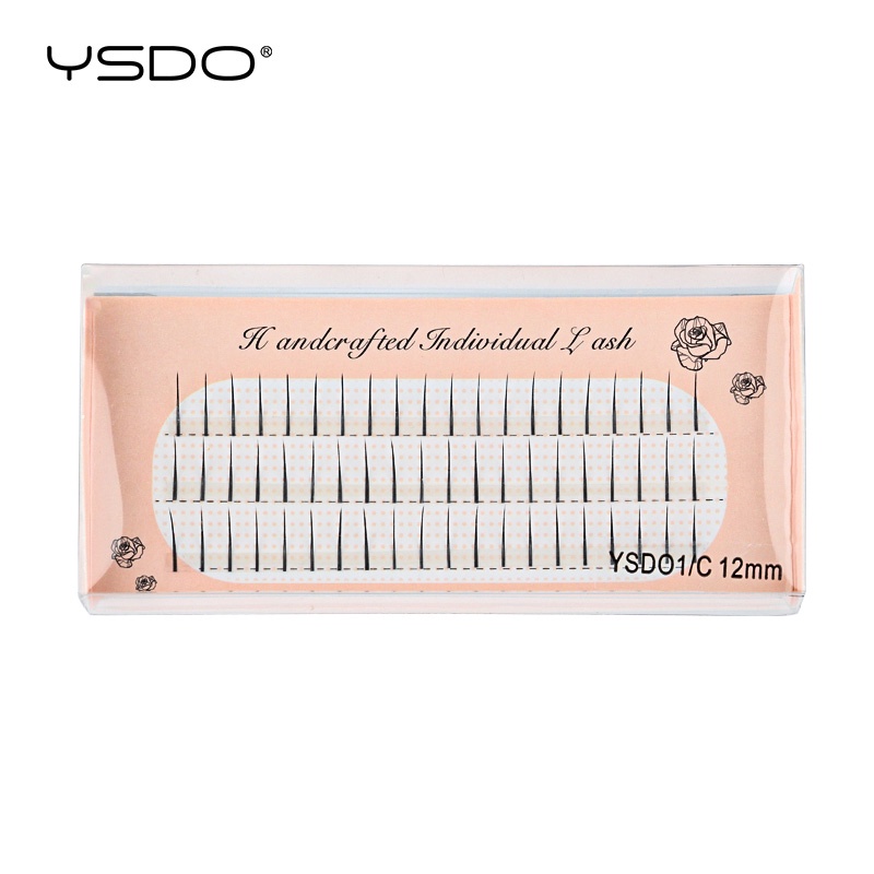 Hộp 60 Sợi Lông Mi Giả Cong Chữ C Tự Nhiên