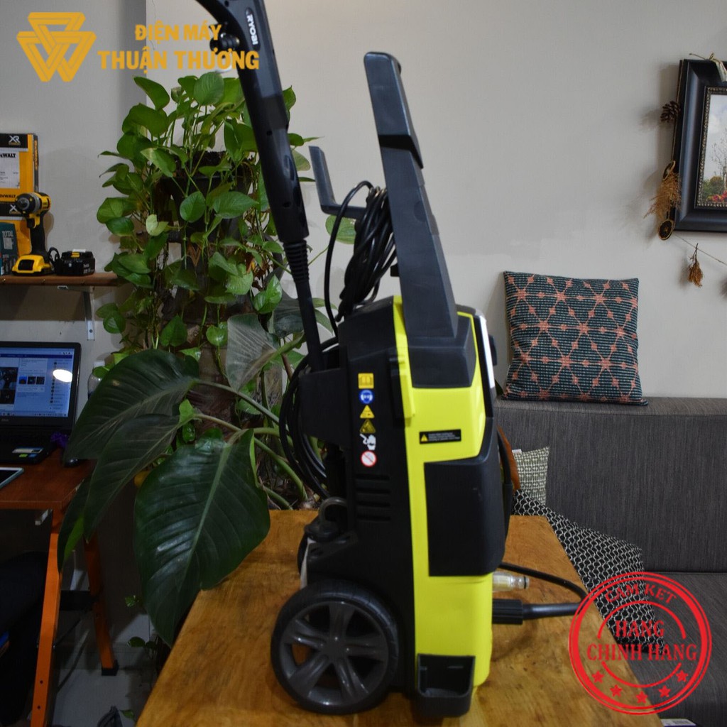 Máy Rửa Xe Cao Áp 1800W 2000PSI Ryobi RPW140-G