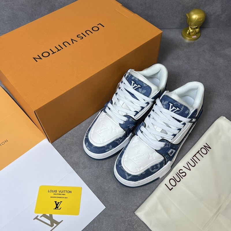 GIÀY LV XANH TRẮNG LAI AU CAO CẤP 1:1