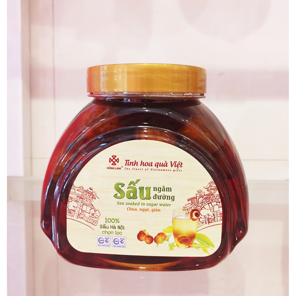 SẤU NGÂM ĐƯỜNG 1KG HỒNG LAM