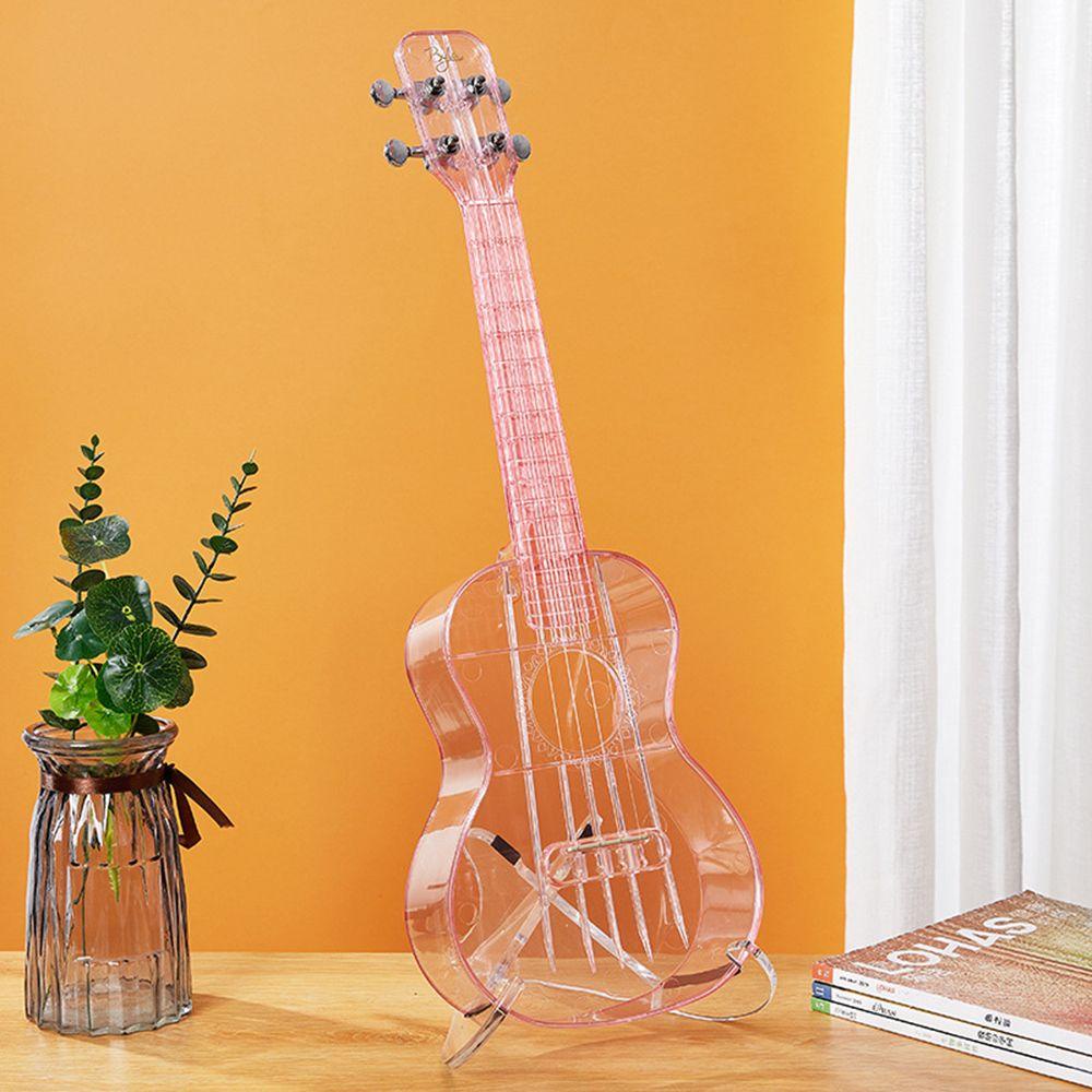 Đàn Ukulele 21 Inch Trong Suốt Cầm Tay Tiện Dụng