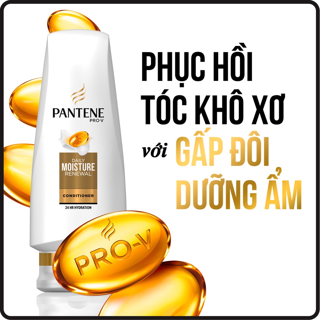 [Hàng Mỹ] Dầu Xả Pantene Pro V 355ml, Chắc Khỏe Tóc, Dưỡng Ẩm - Az9193