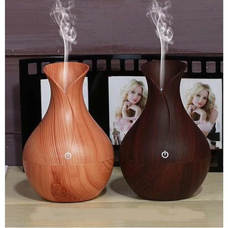 ĐÈN XÔNG TINH DẦU GIẢ VÂN GỖ