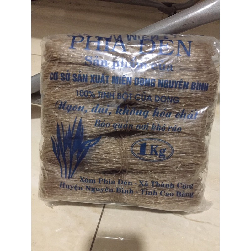 Miến dong Phia Đén Cao Bằng 1kg hàng chuẩn loại 1