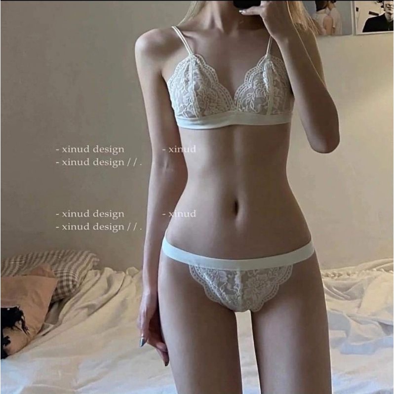 Set bra ren quyến rũ