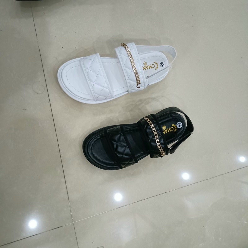 Dép quai hậu ChaneI xích quai sau