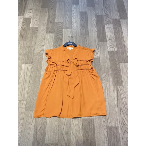 Áo voan khoét nách hoa nữ haute monde size s-m-l