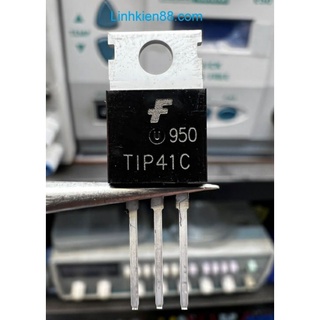 Tip41 transistor tip41c 6a 100v to-220 hàng mới chính hãng