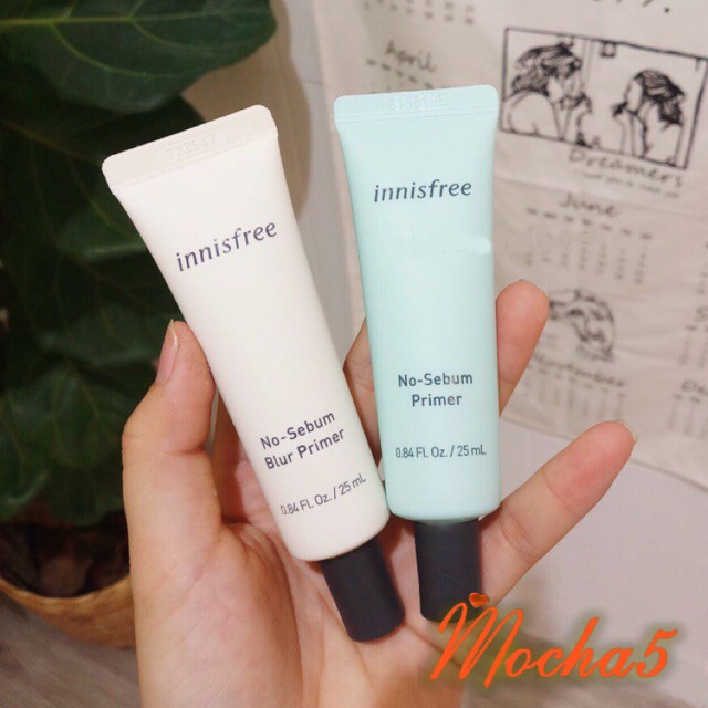 Kem lót Innisfree No-sebum Primer mỏng mịn, kiềm dầu hoàn hảo 25ml [Mới 2019 ] | BigBuy360 - bigbuy360.vn