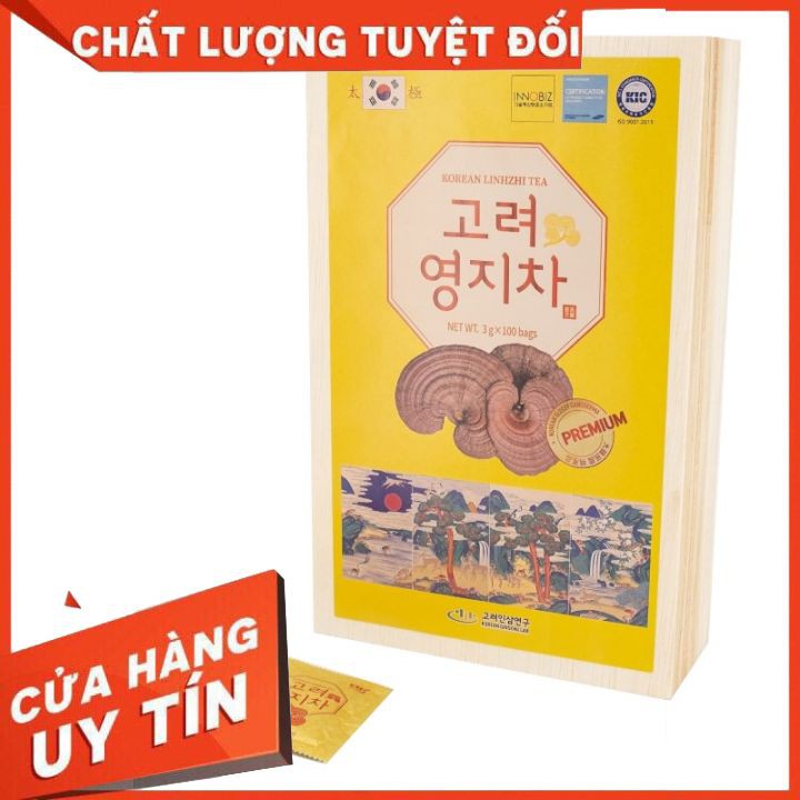 TRÀ LINH CHI ✨GIỮ NHAN SẮC✨ TRÀ DAEDONG 100 GÓI - Phù hợp cho phái đẹp