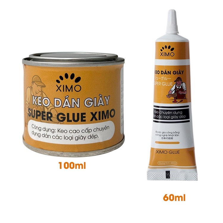 keo dán giày cao cấp, siêu dính chống nước tốt Super Glue XIMO 100ml XKDG07