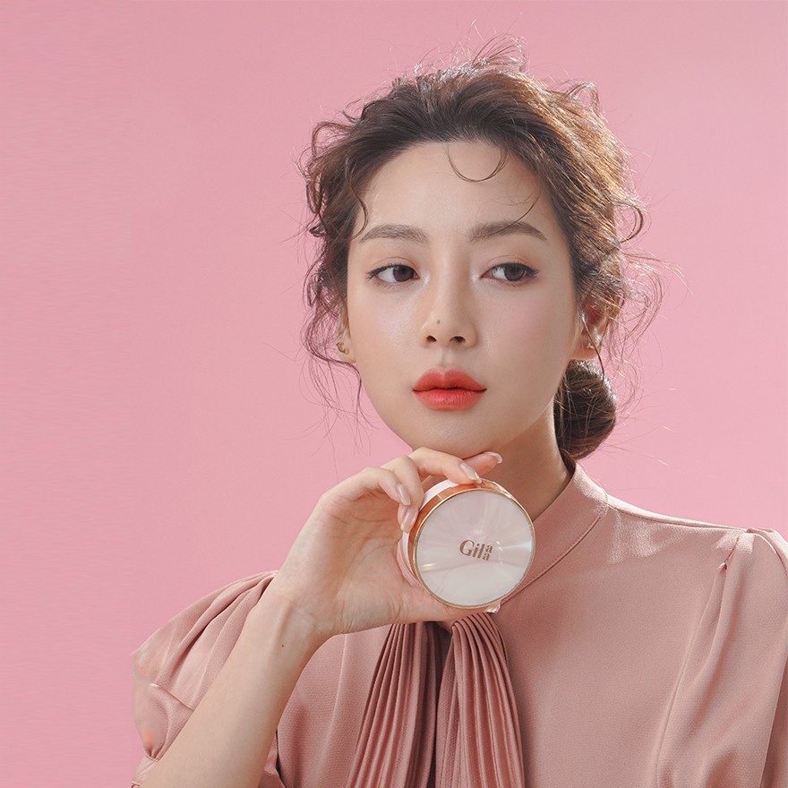 Phấn nước dưỡng da, che phủ mỏng nhẹ Gilaa Long Wear DD Cushion SPF50+/ PA+++-HONGS BEAUTY | BigBuy360 - bigbuy360.vn