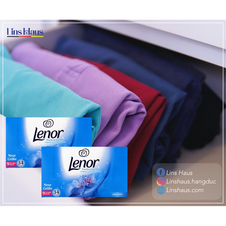 Giấy thơm quần áo Lenor