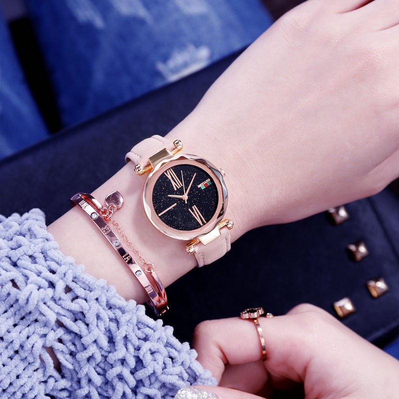 Đồng hồ nữ Mstianq M3S dây da đẹp, phong cách thời trang, cực hot | BigBuy360 - bigbuy360.vn