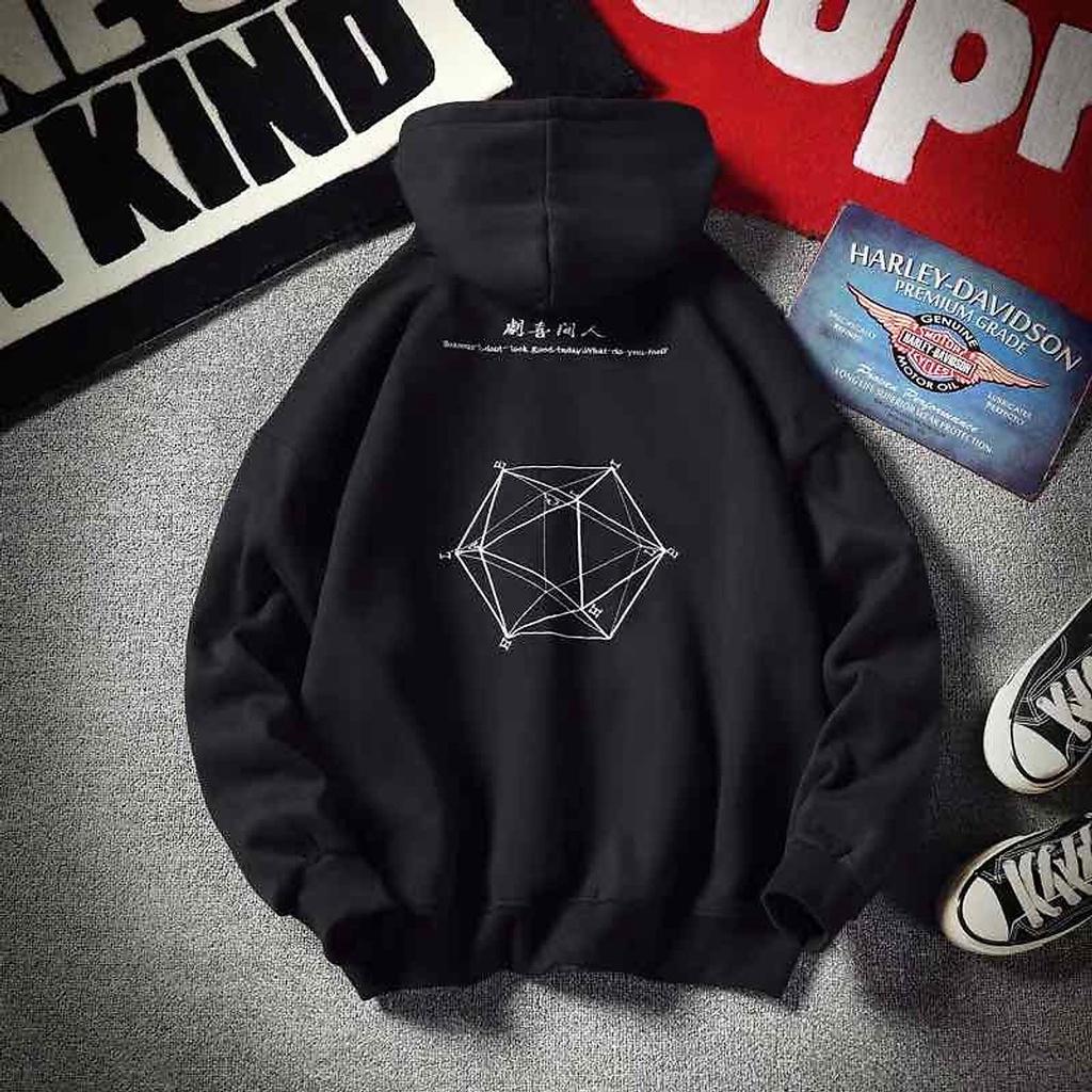 Áo Khoác Hoodie Lục Lăng Phong Cách Thời Trang Thu Đông mới Nhất