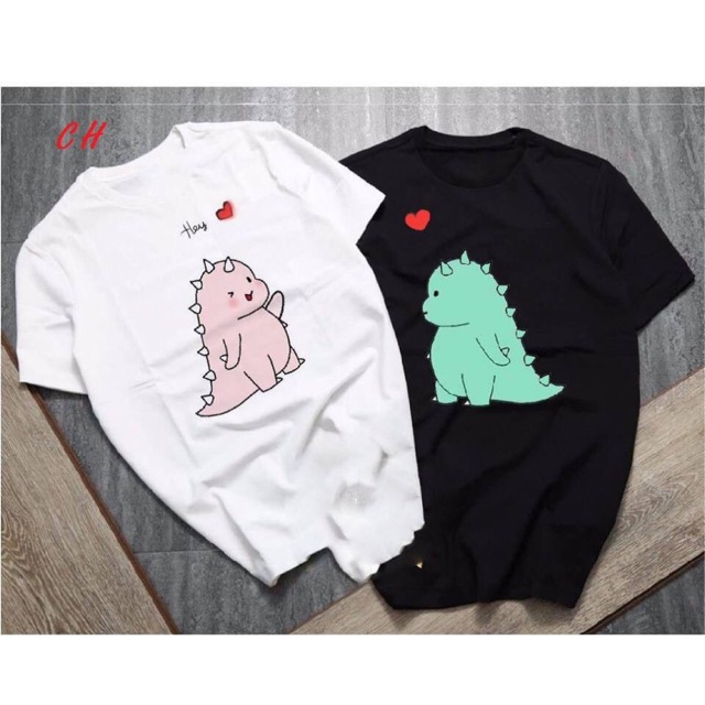 Áo đôi khủng long HEY CH12