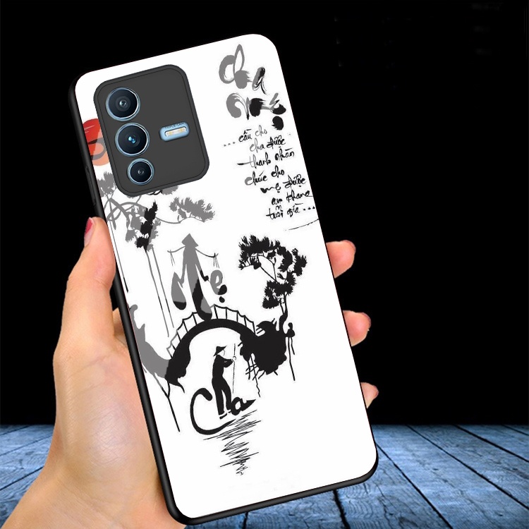 Ốp Lưng VIVO V23 5G mặt kính gương bóng